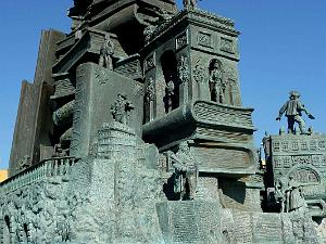 CAP D AGDE SCULPTURE DE ZOURAB TSERETELI  (8) HOMMAGE A BALZAC